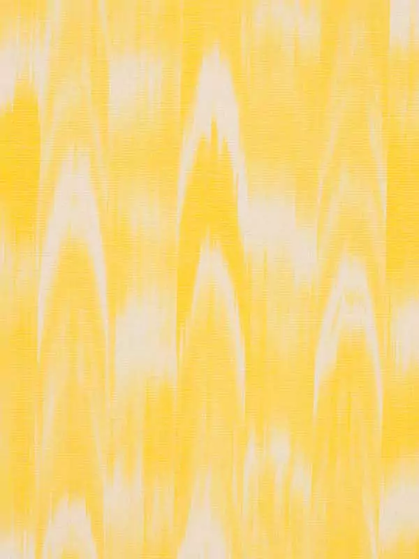 Yellow ikat fabrics