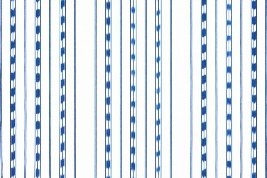 Mallorcan fabric Ikat 203 blue