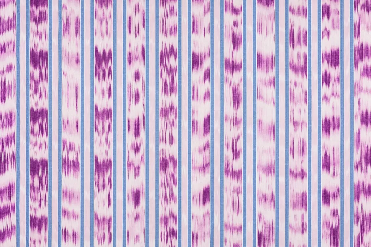 Lilac ikat fabrics