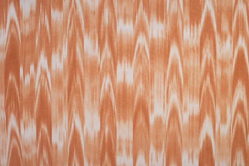 Mallorcan fabric Ikat 101 Orange