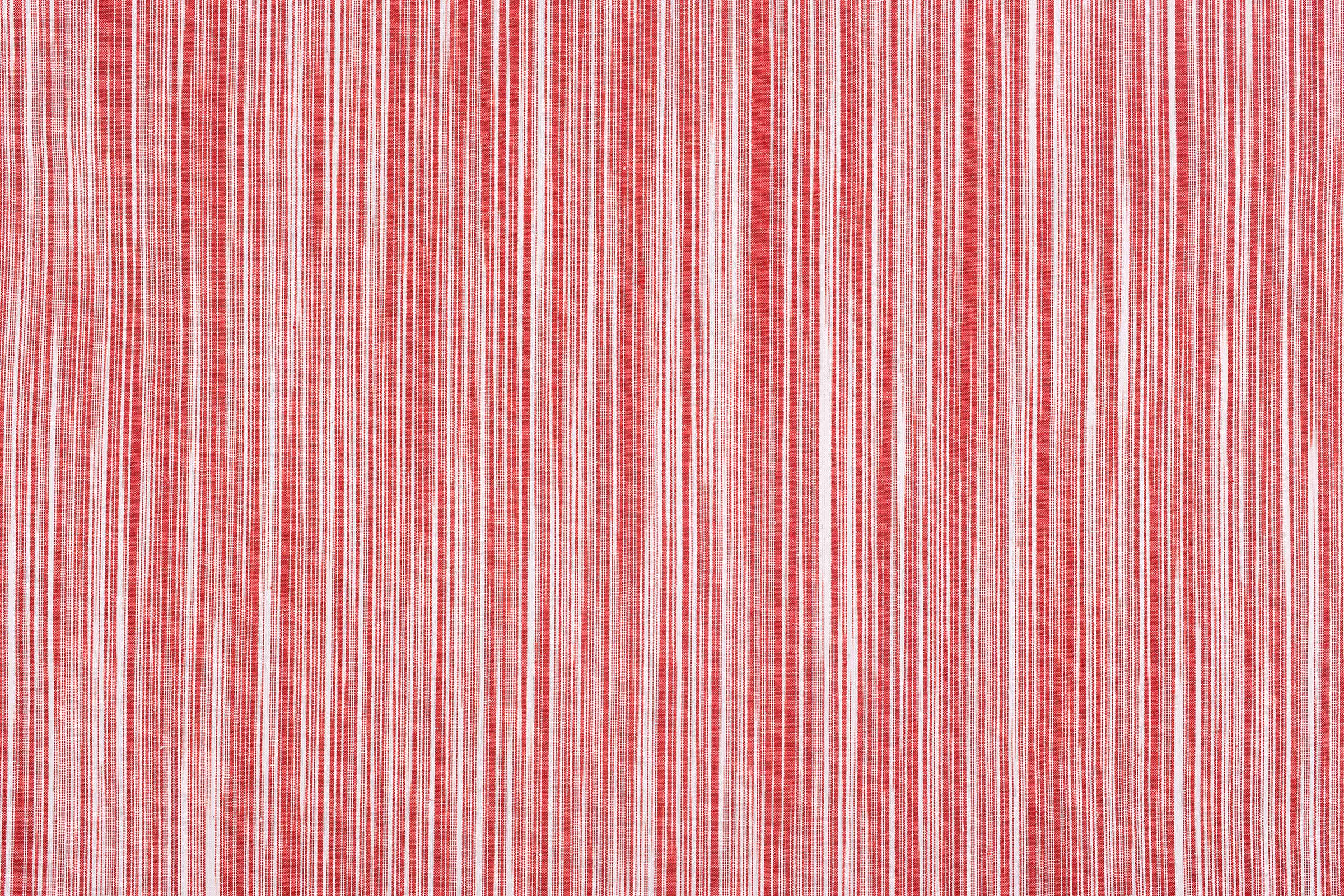 Red striped fabrics