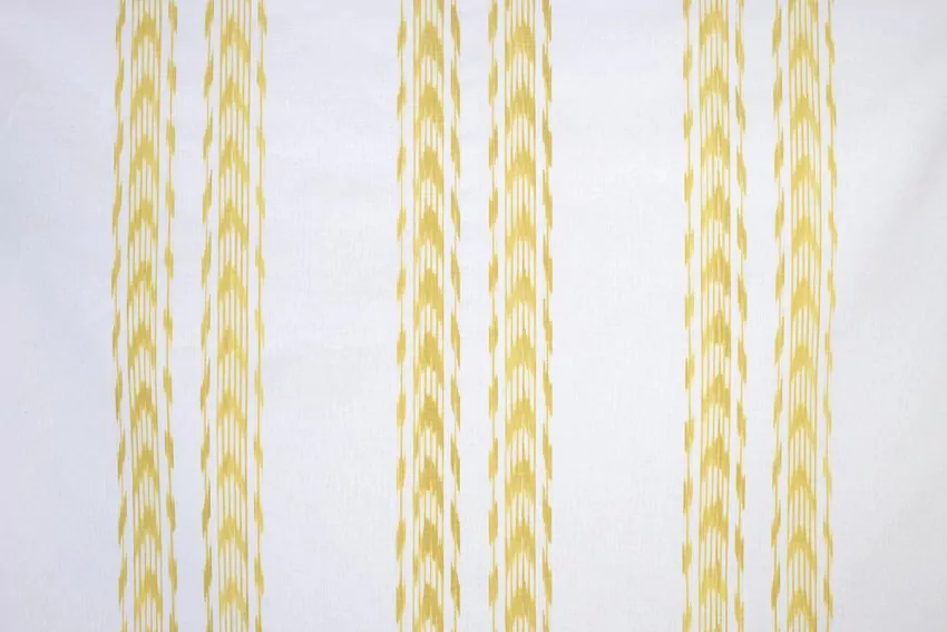 Mallorcan fabric Ikat 235 Yellow