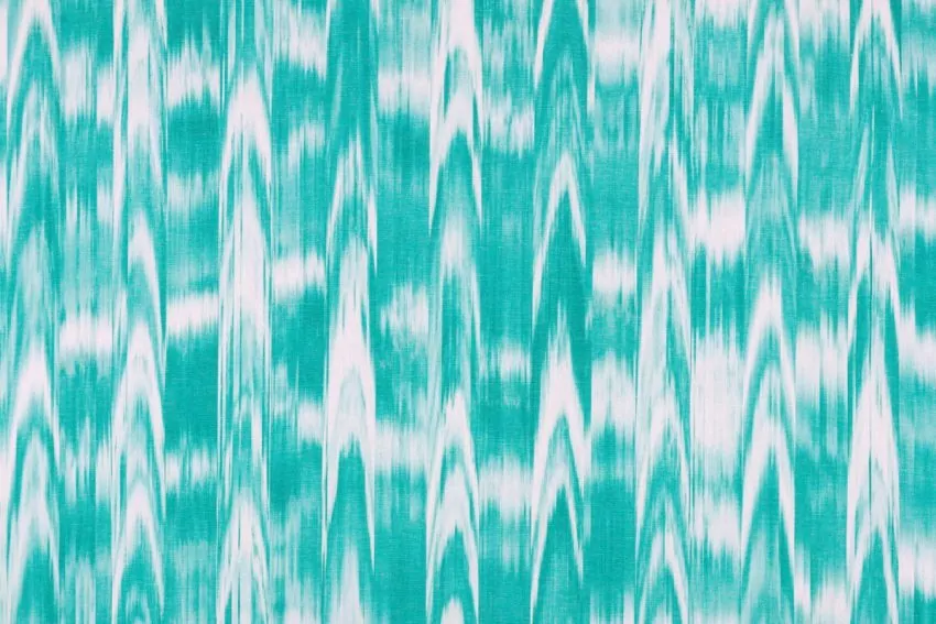Mallorcan fabric Ikat 101 turquoise
