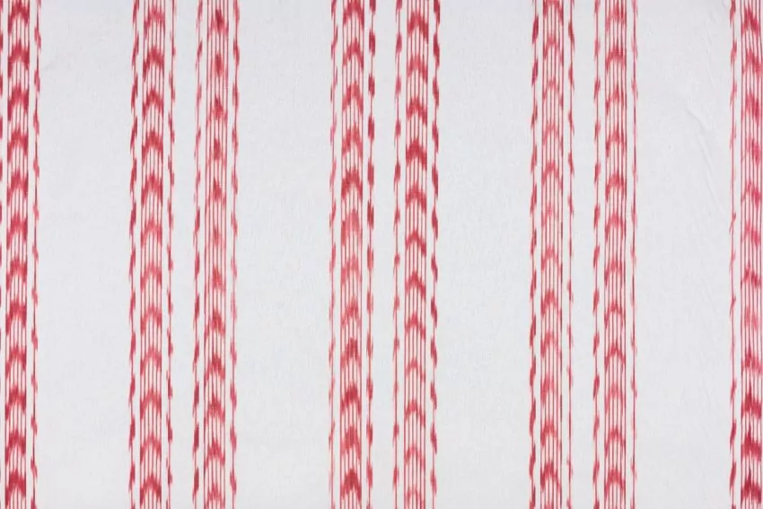 Mallorcan fabric Ikat 235 Dark red