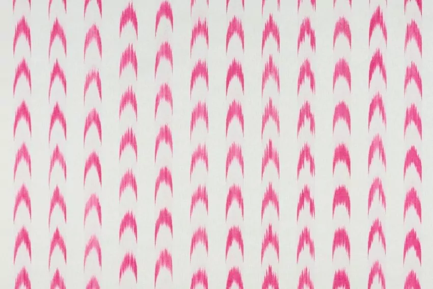 Mallorcan fabric Ikat 61 Strawberry Pink