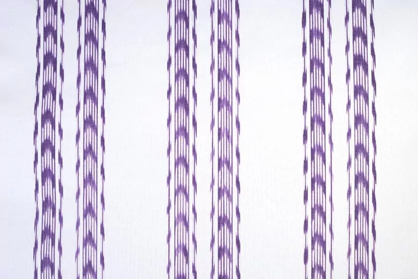 Mallorcan fabric Ikat 235 Violet