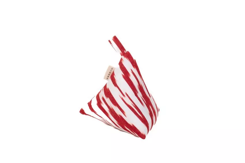 Door holder Mallorcan fabric 109 Red