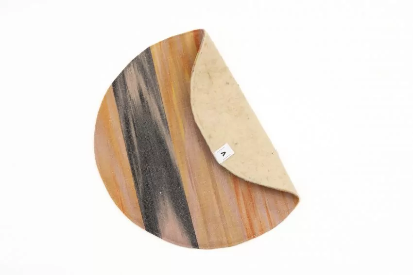 Llanatura ikat 200 Beige underplate - Image 2