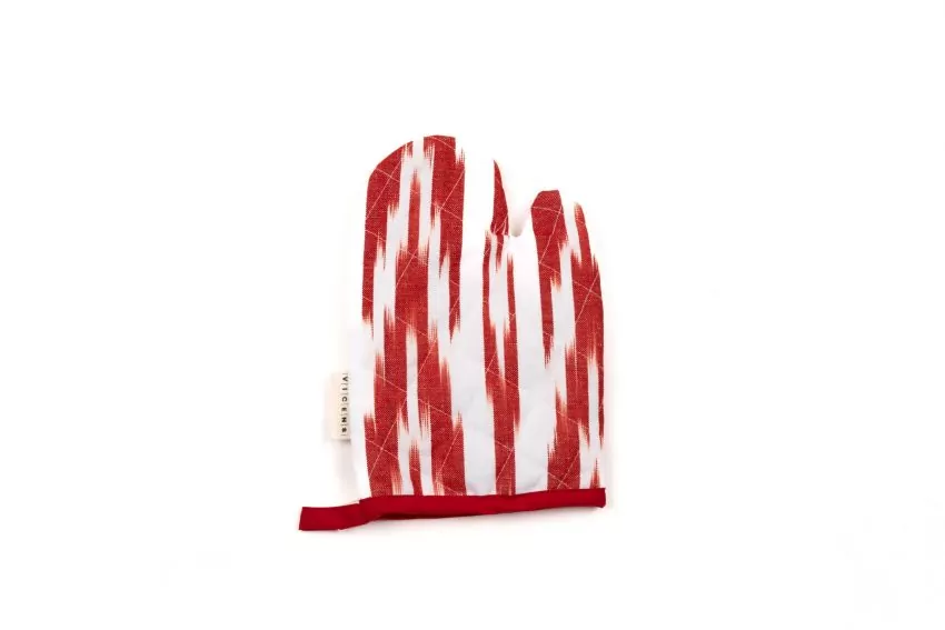 Manopla forn 109 ikat Vermell