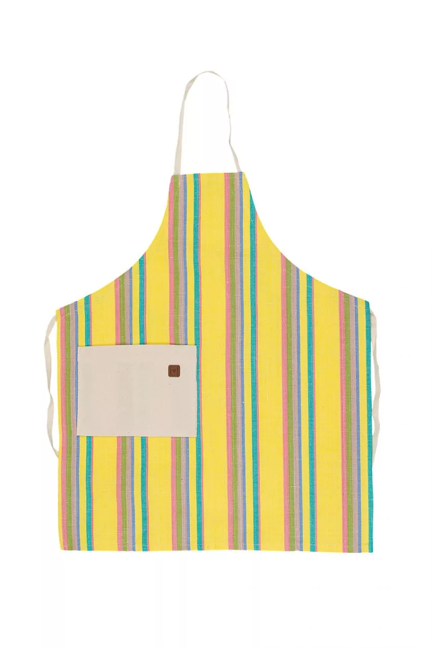 Kinderschürze Ikat 223 Gelb