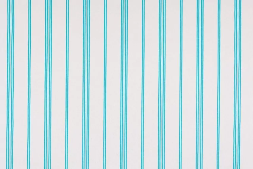 Striped Mallorcan fabric 211 turquoise