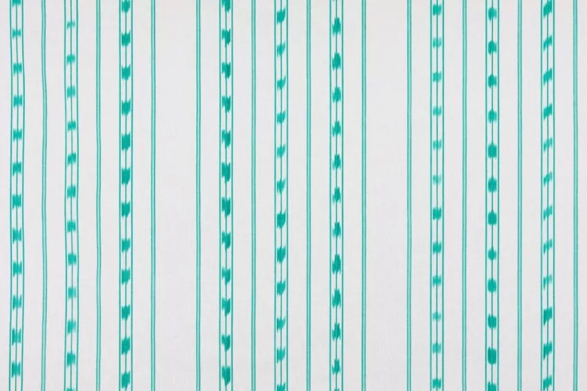 Ikat Mallorcan fabric 203 Turquoise
