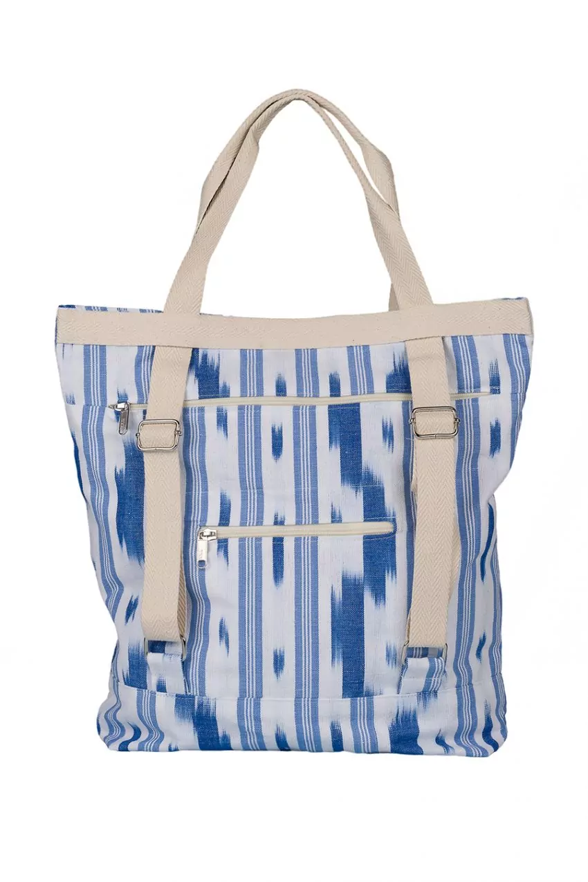 Bossa Motxila ikat 103 Blau - Imatge 3