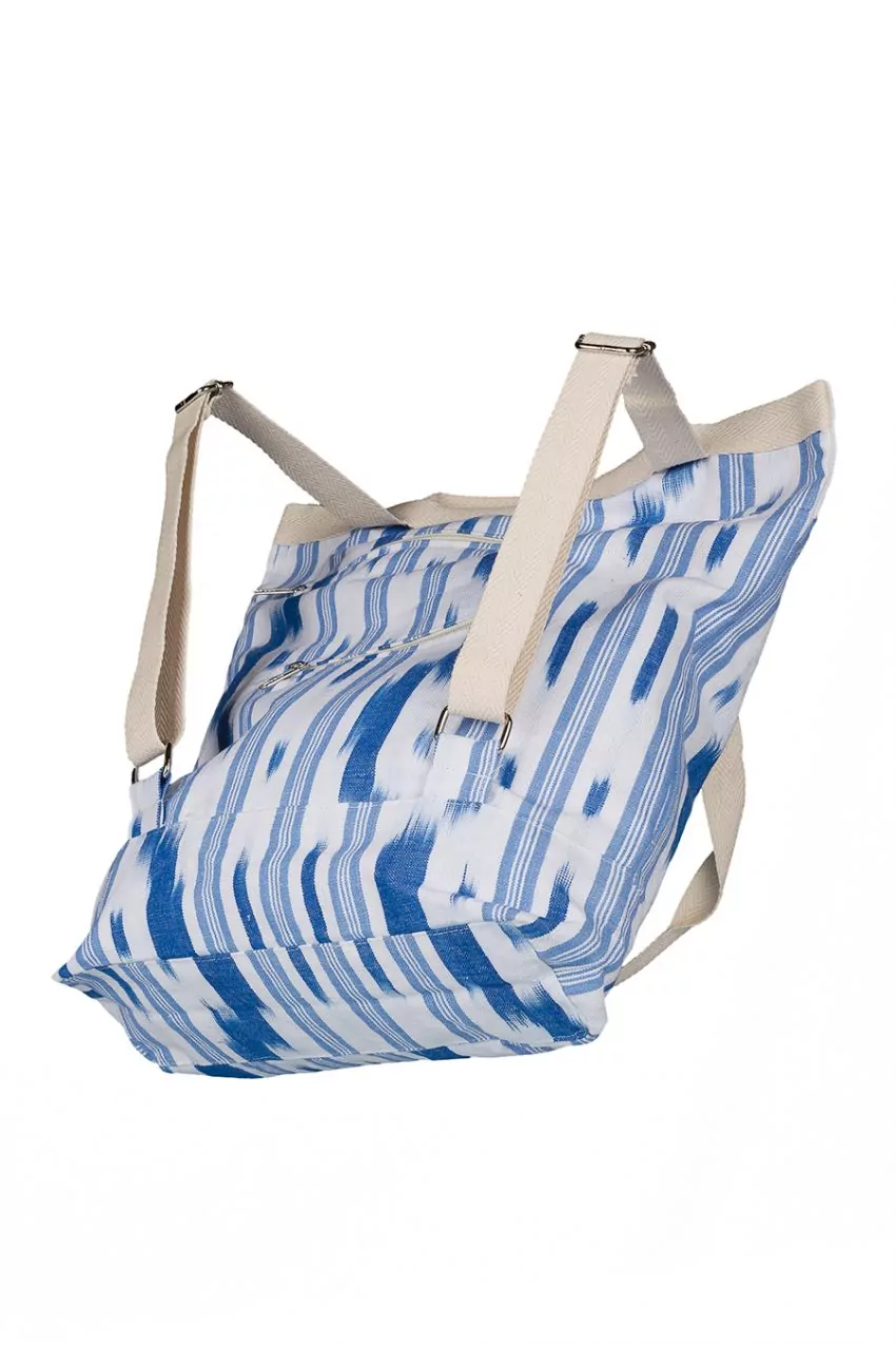 Bossa Motxila ikat 103 Blau - Imatge 2