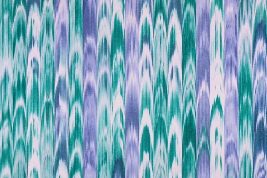 Ikat Mallorcan fabric 200 Blue